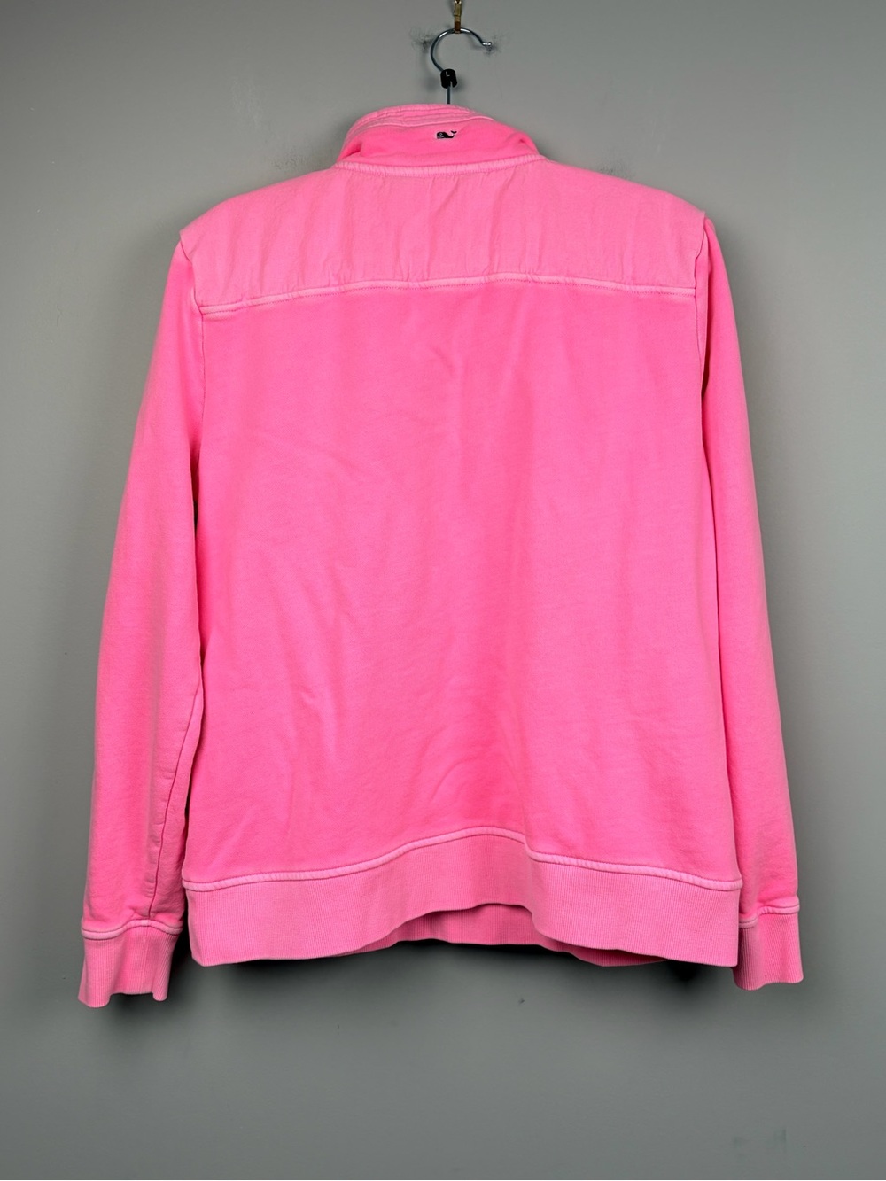 Vineyard Vines Pink Quarter-Zip Pullover - Picture 5 of 5